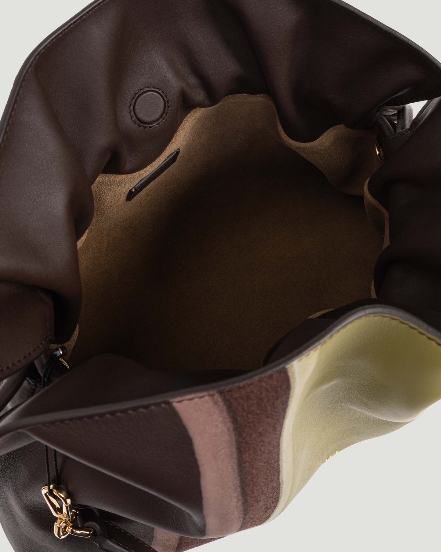 Medium Flamenco Clutch Landscape in Nappa Calfskin