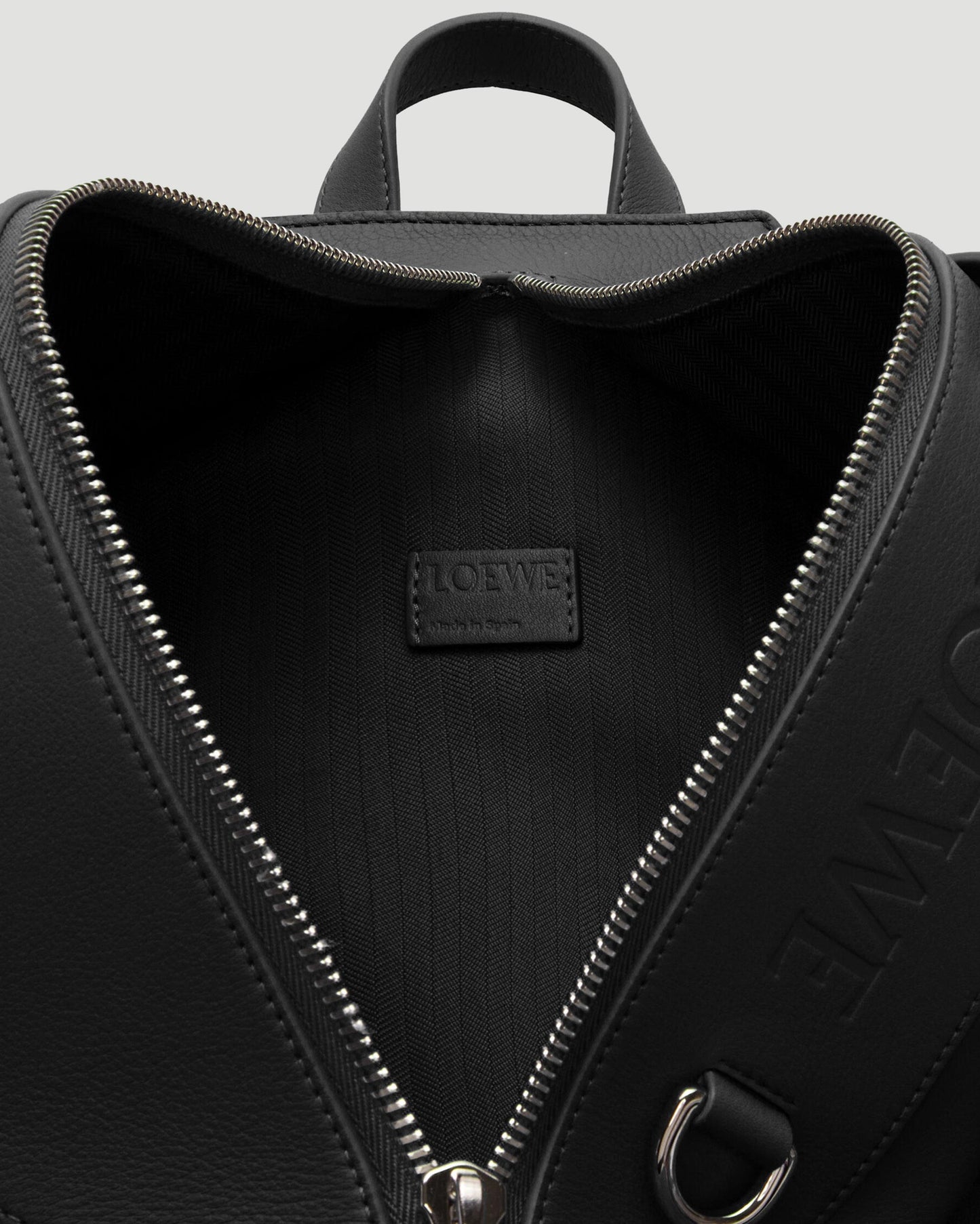 Convertible backpack in classic calfskin