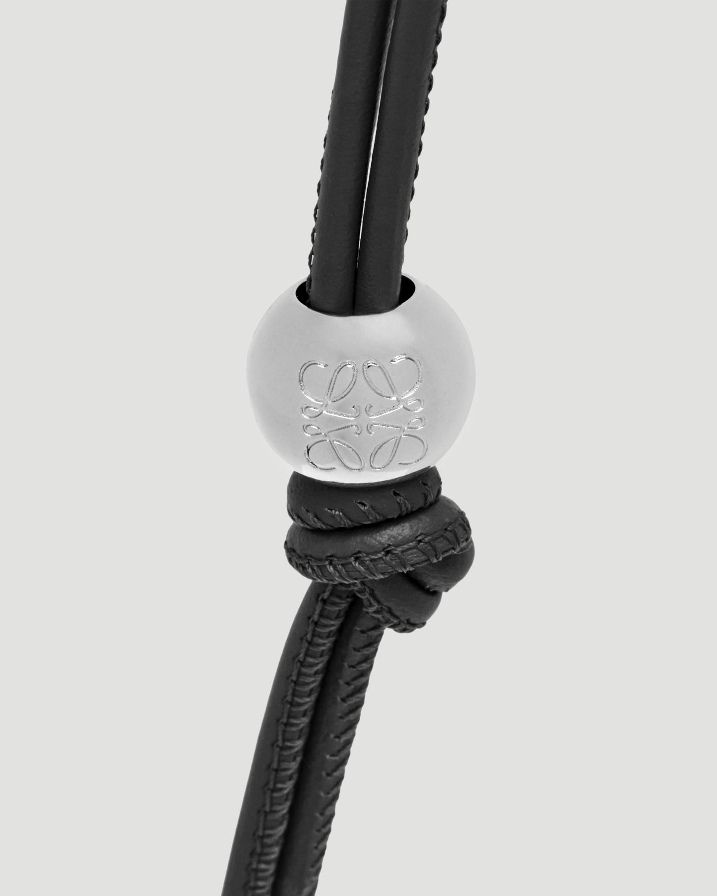 Personalisation Leather Strap in Black