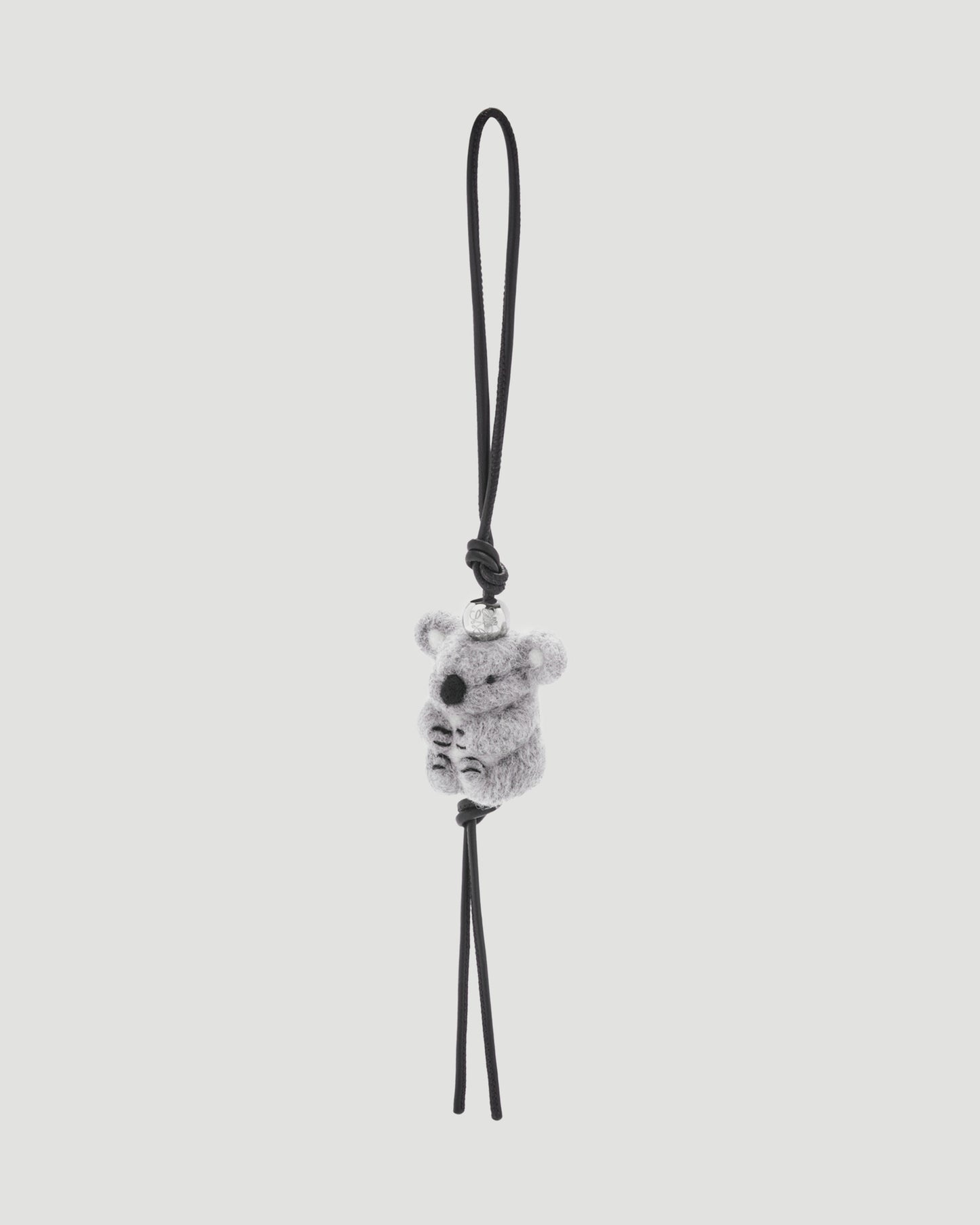 Koala Charm in Felt and Calfskin