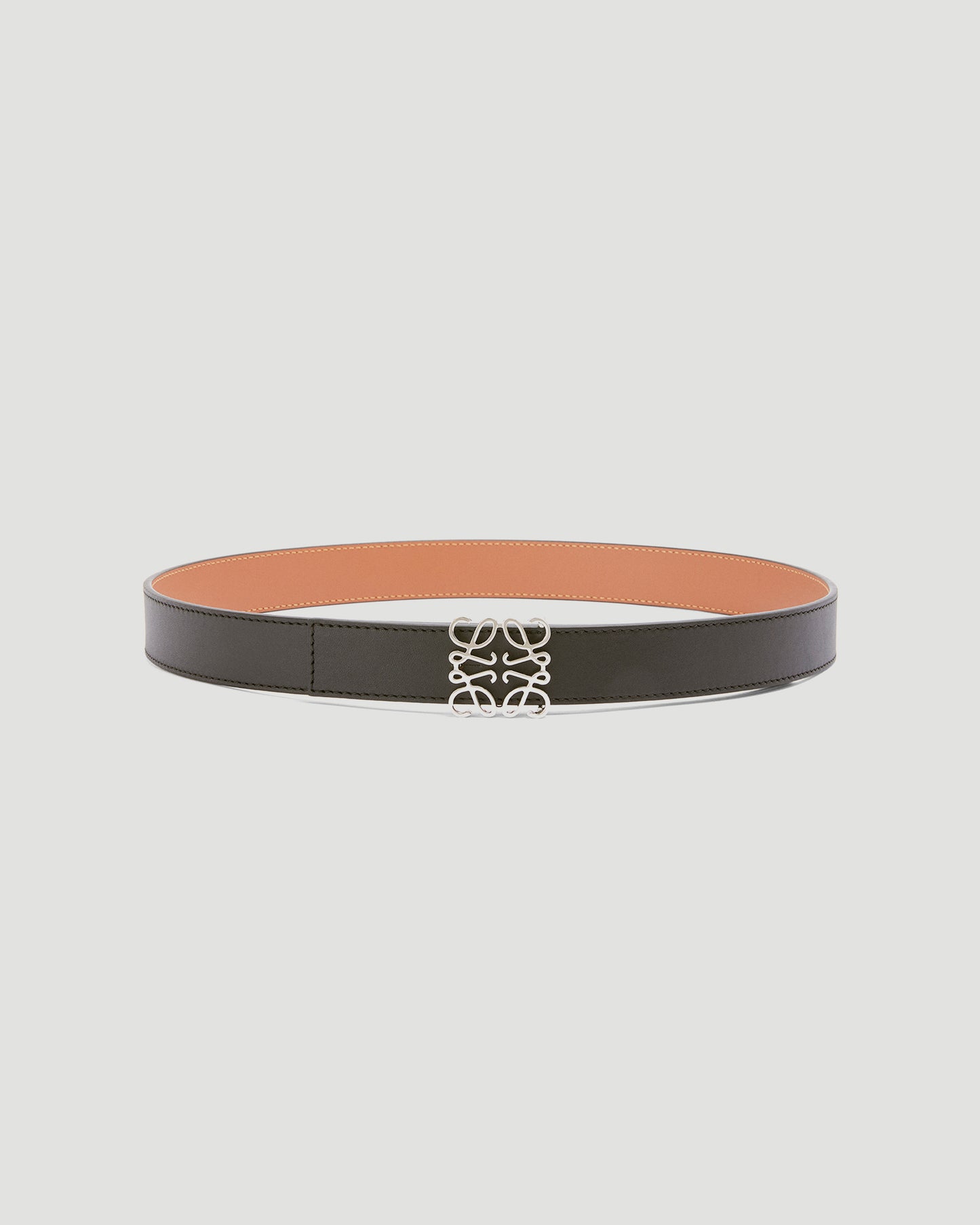 Reversible Anagram belt in smooth calfskin