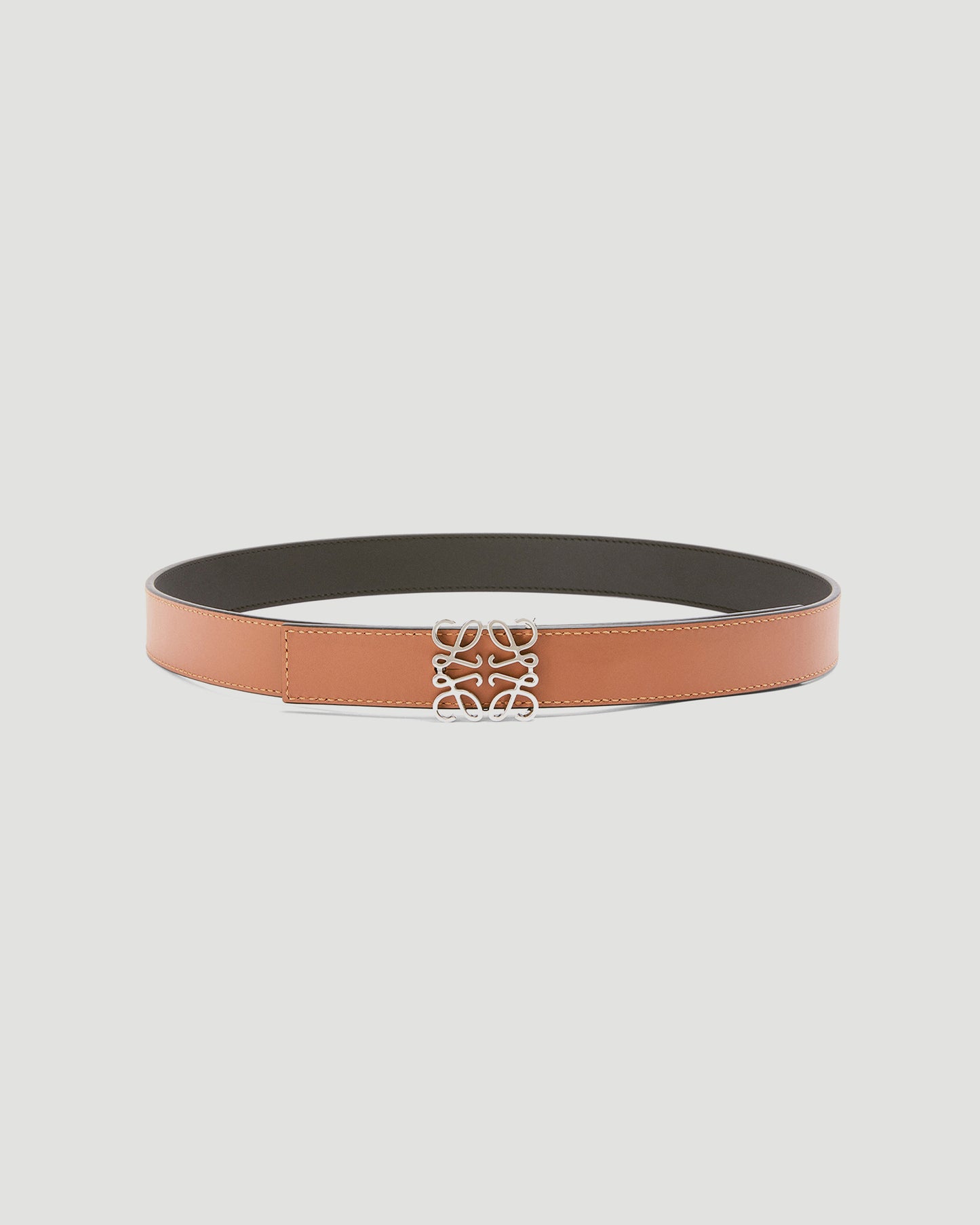 Reversible Anagram belt in smooth calfskin