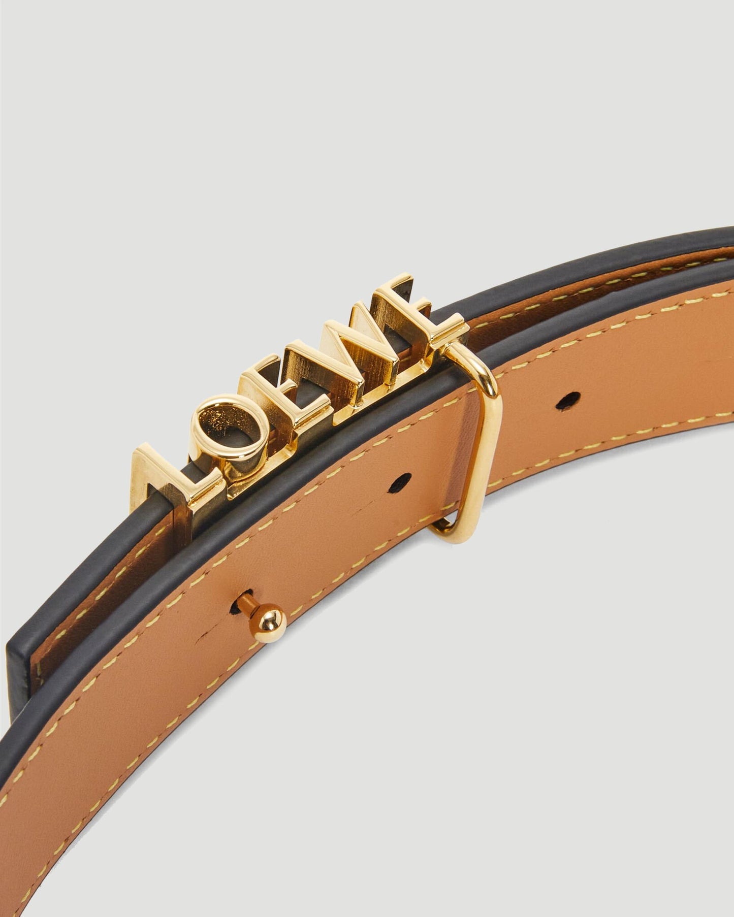 Loewe Graphic Belt in Smooth Calfskin