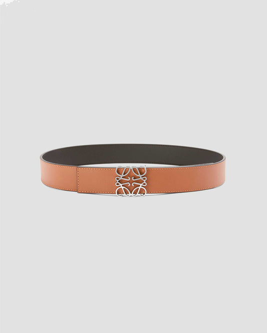 Reversible Anagram Belt in Smooth Calfskin