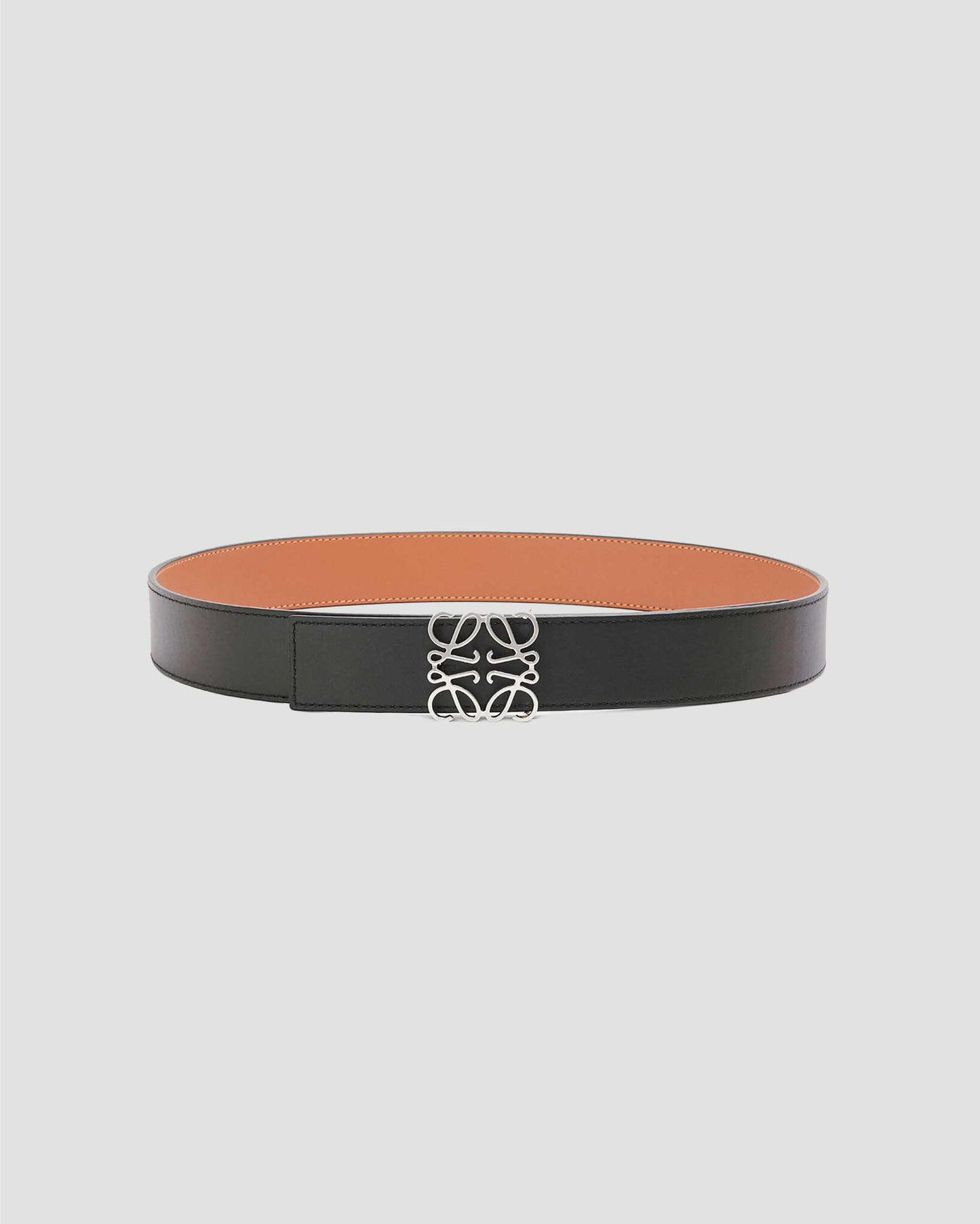 Reversible Anagram Belt in Smooth Calfskin