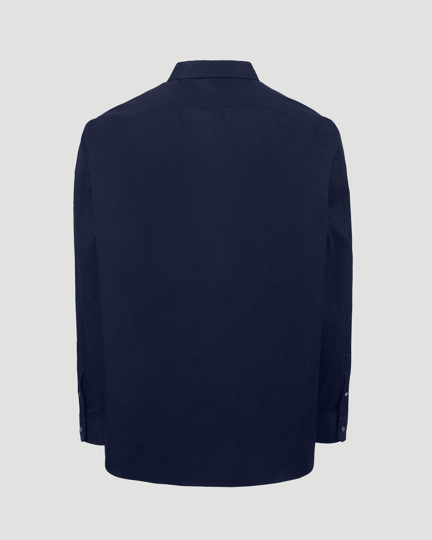 Cotton Shirt in Navy