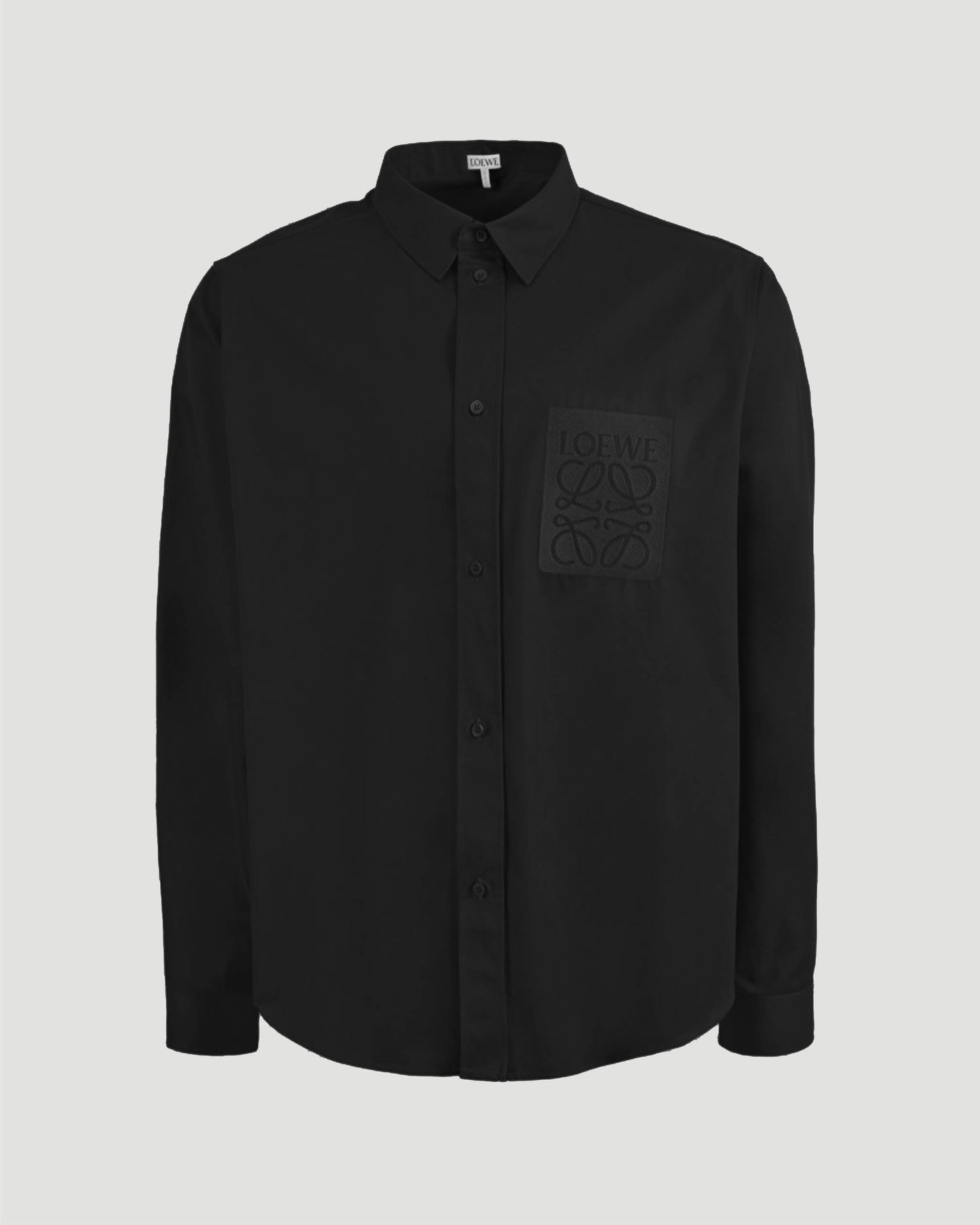 COTTON SHIRT IN BLACK