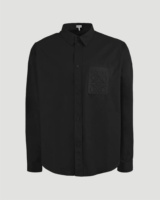 COTTON SHIRT IN BLACK