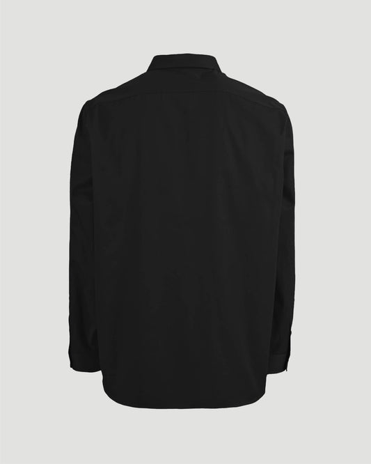 COTTON SHIRT IN BLACK
