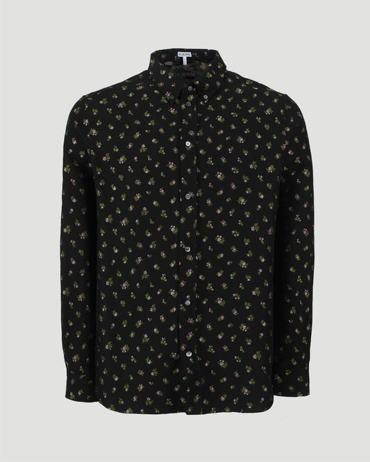 Shirt in Cotton Blend