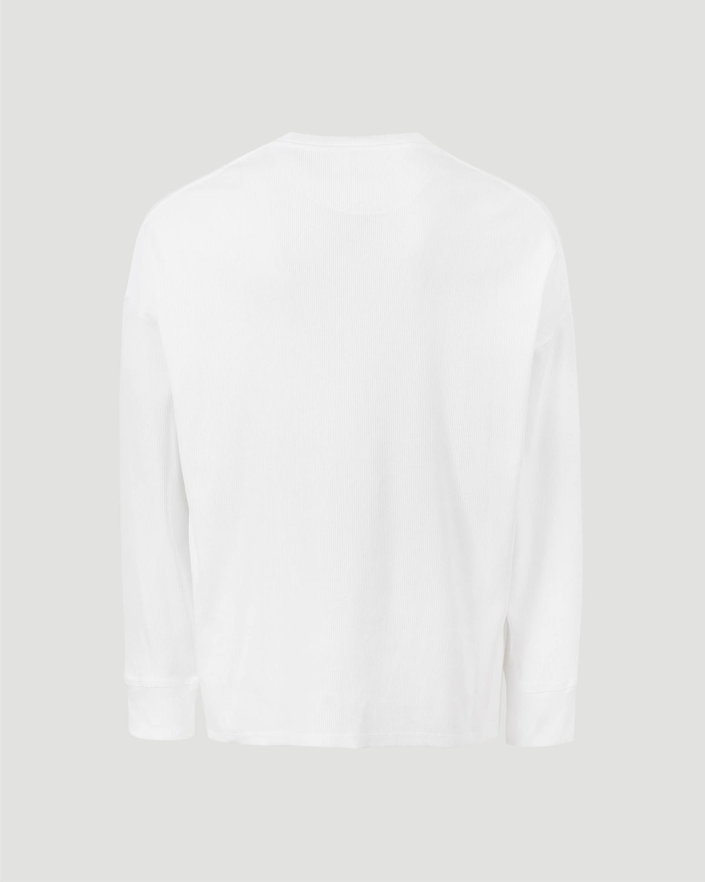 Overszied Long Sleeve T-Shirt in White