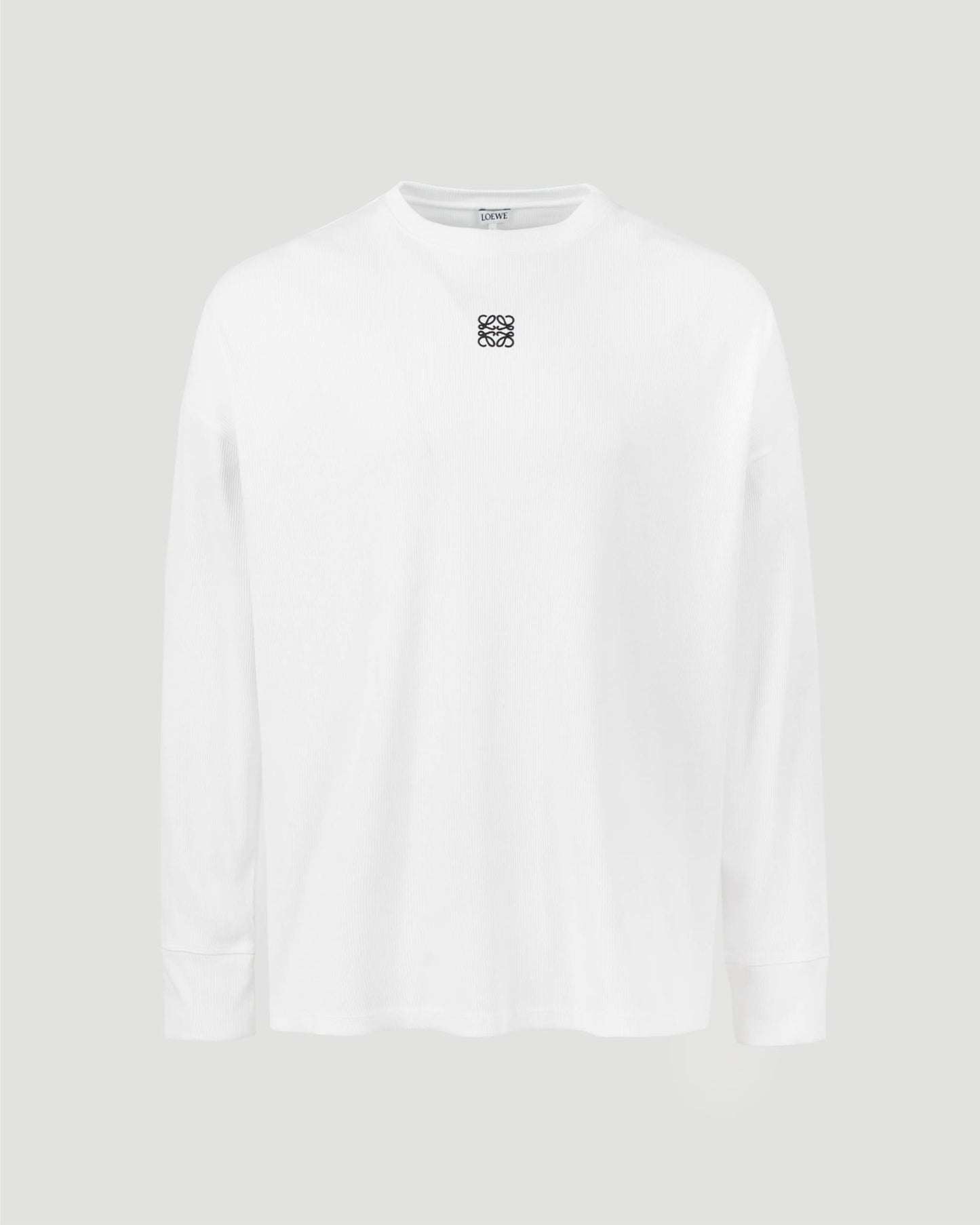 Overszied Long Sleeve T-Shirt in White