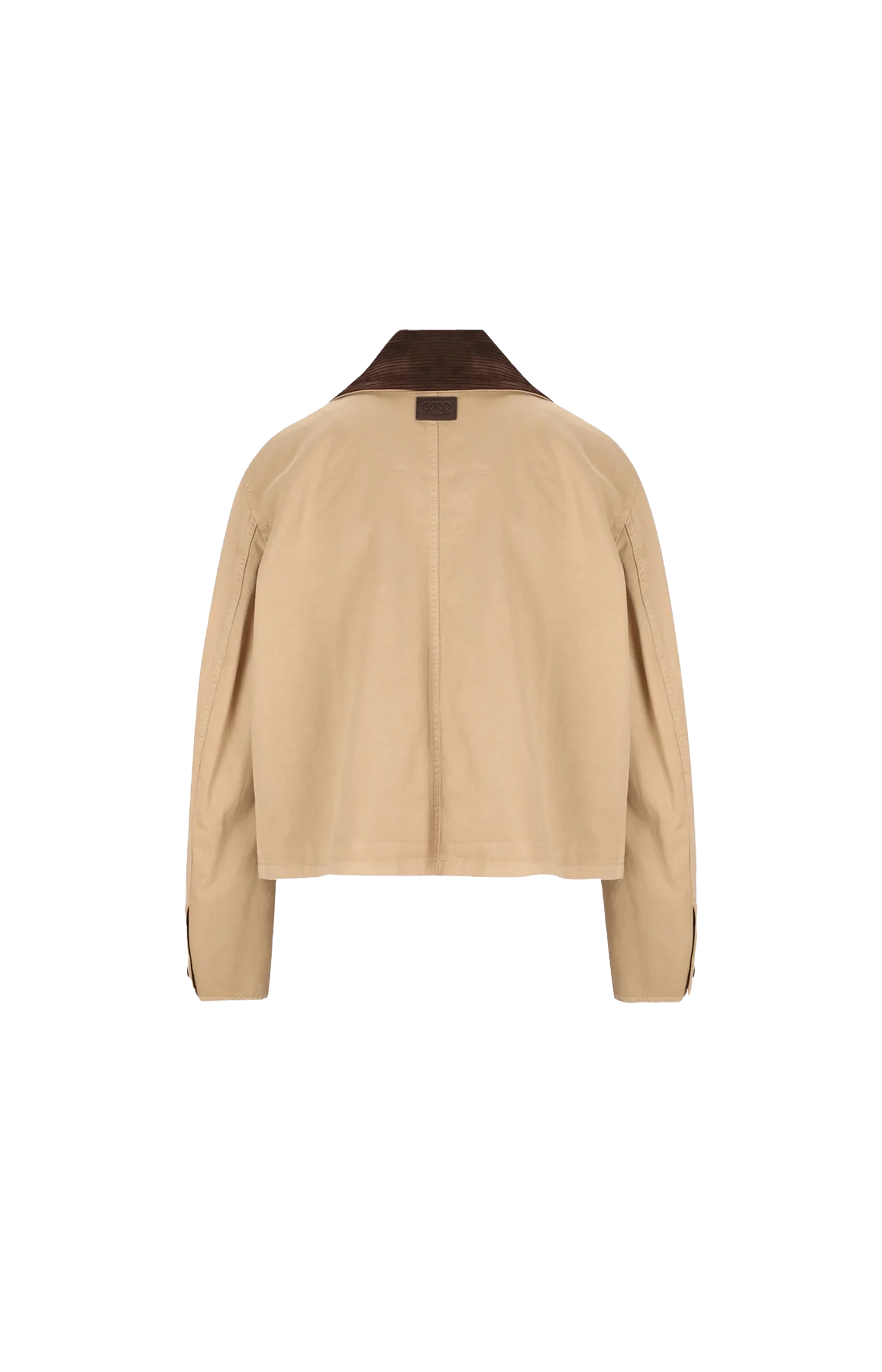 Loewe Short Cotton Parka in Beige — product photo 2