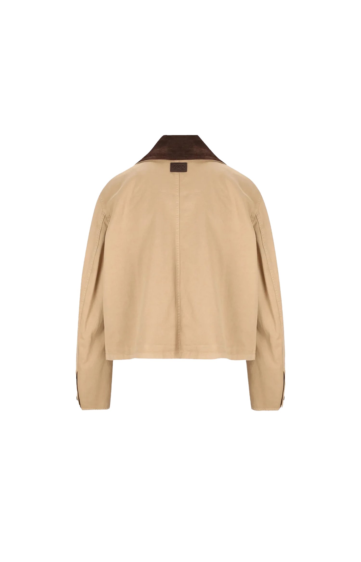 Loewe Short Cotton Parka in Beige — product photo 2