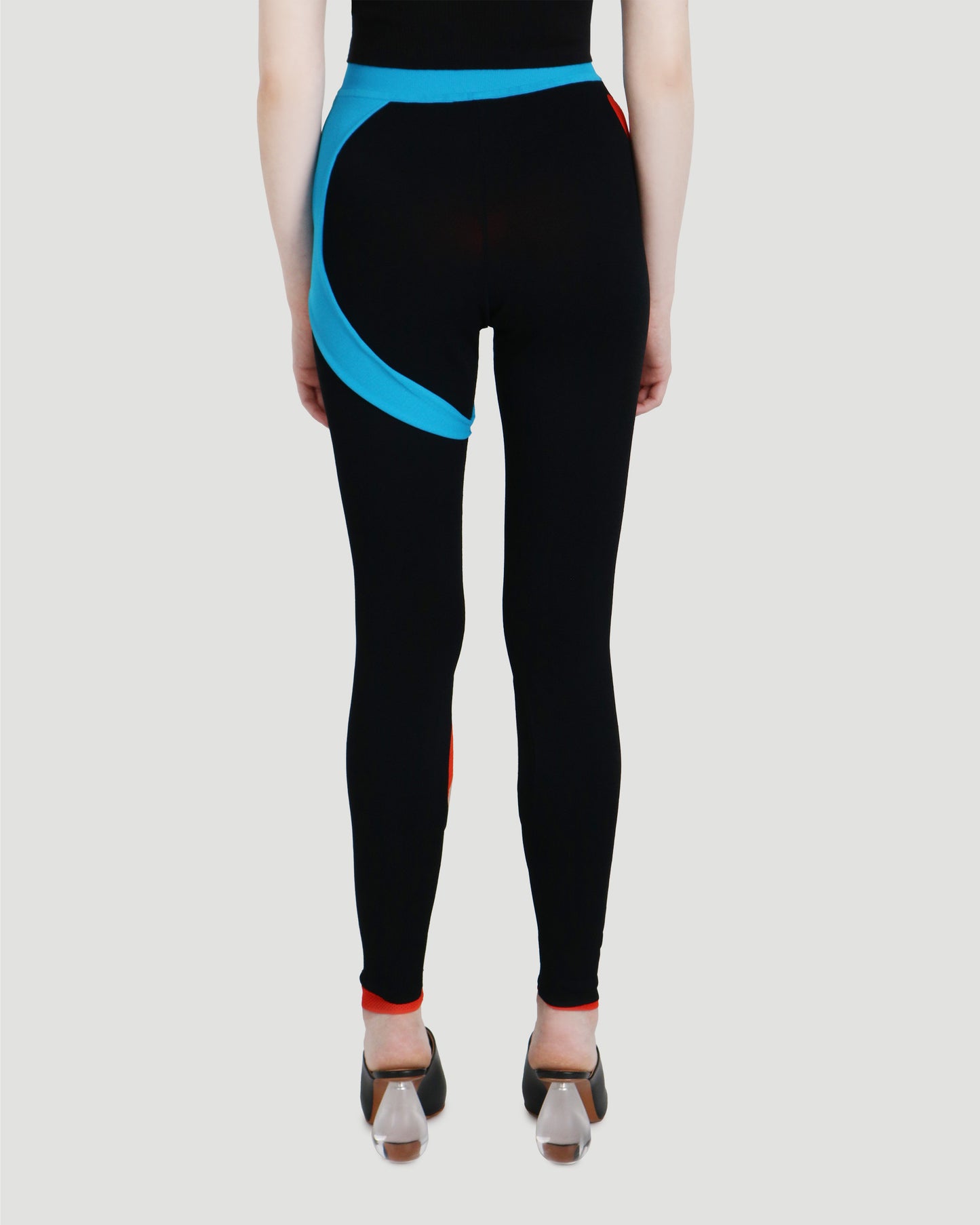 Cut-Out Leggings In Viscose