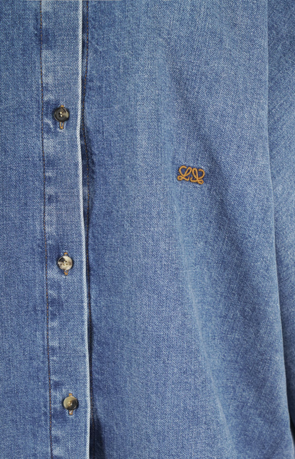 Loewe Blue Shirt in Denim