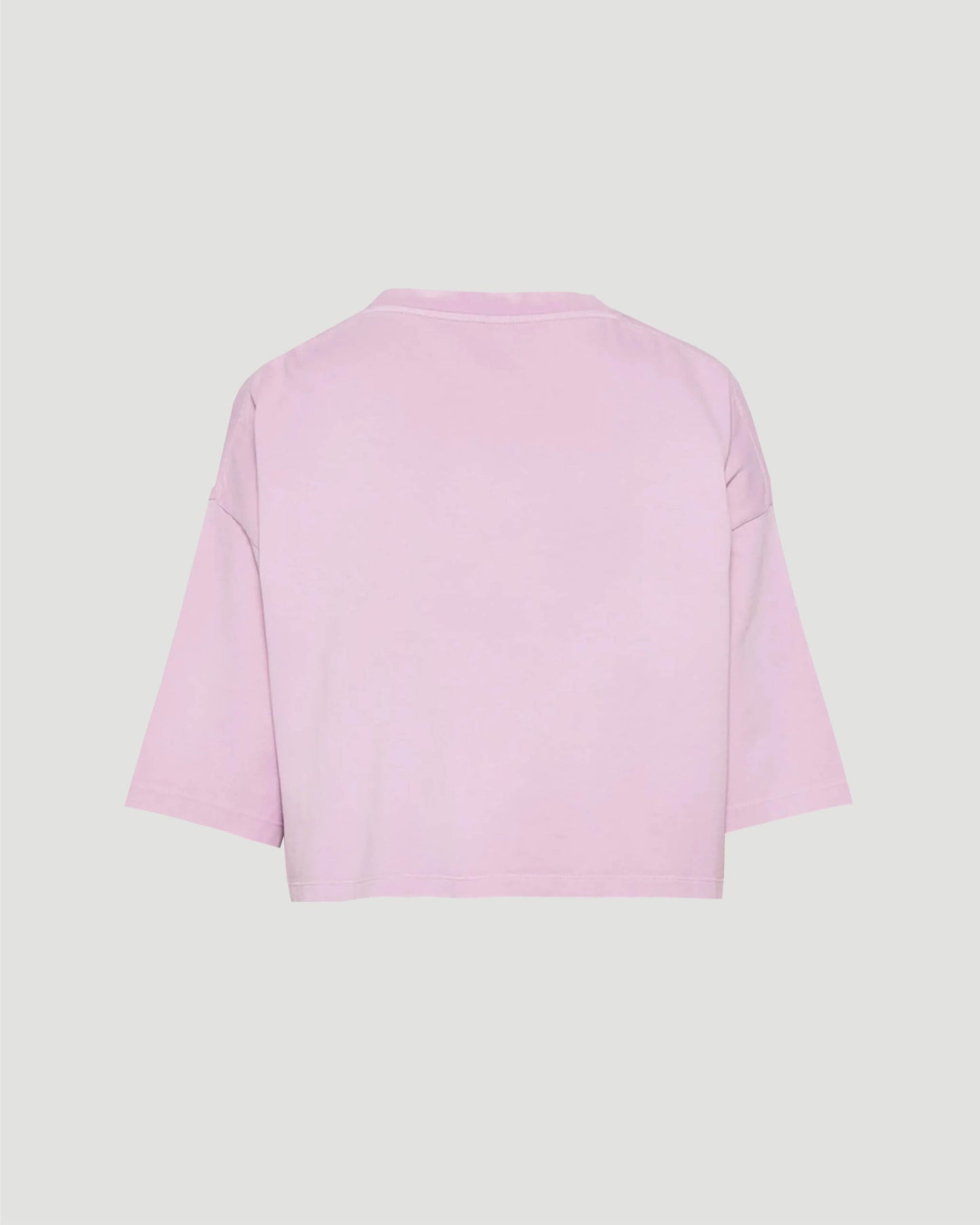Cropped T-Shirt in Lilac