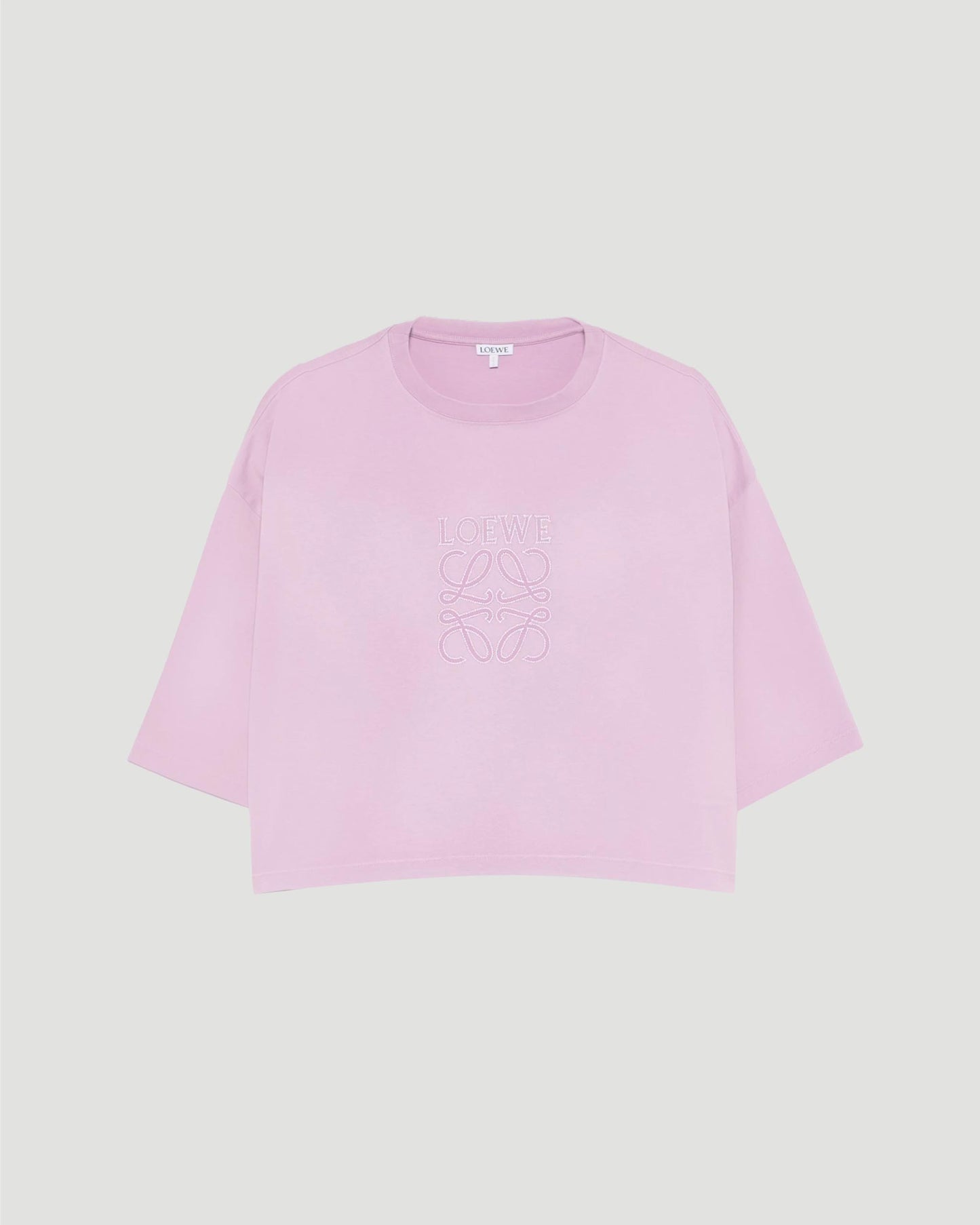 Cropped T-Shirt in Lilac