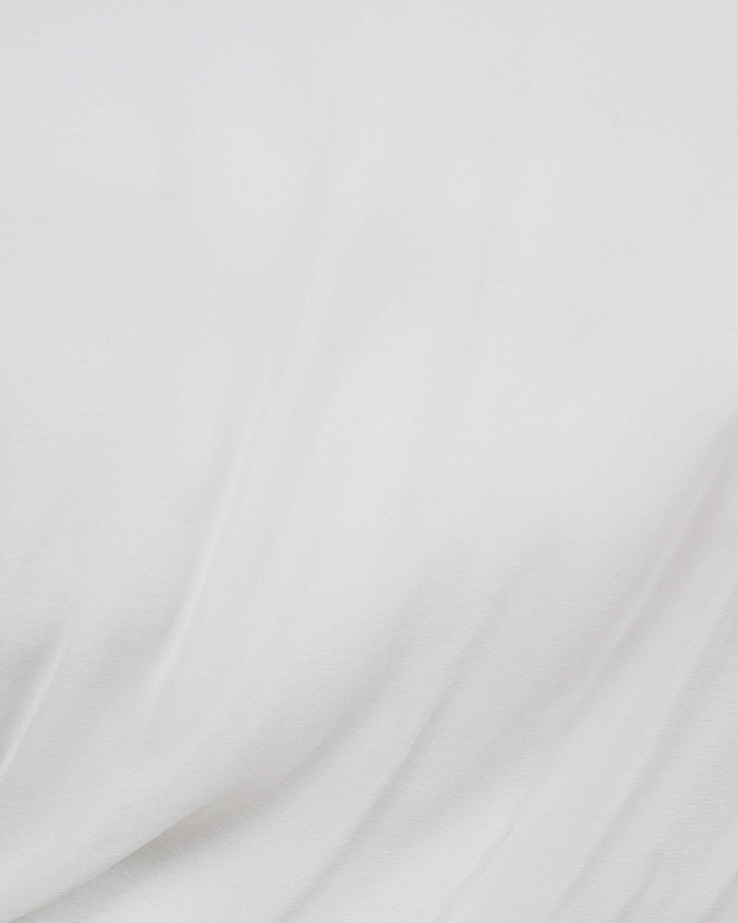 Padded crop top in stretch silk chiffon