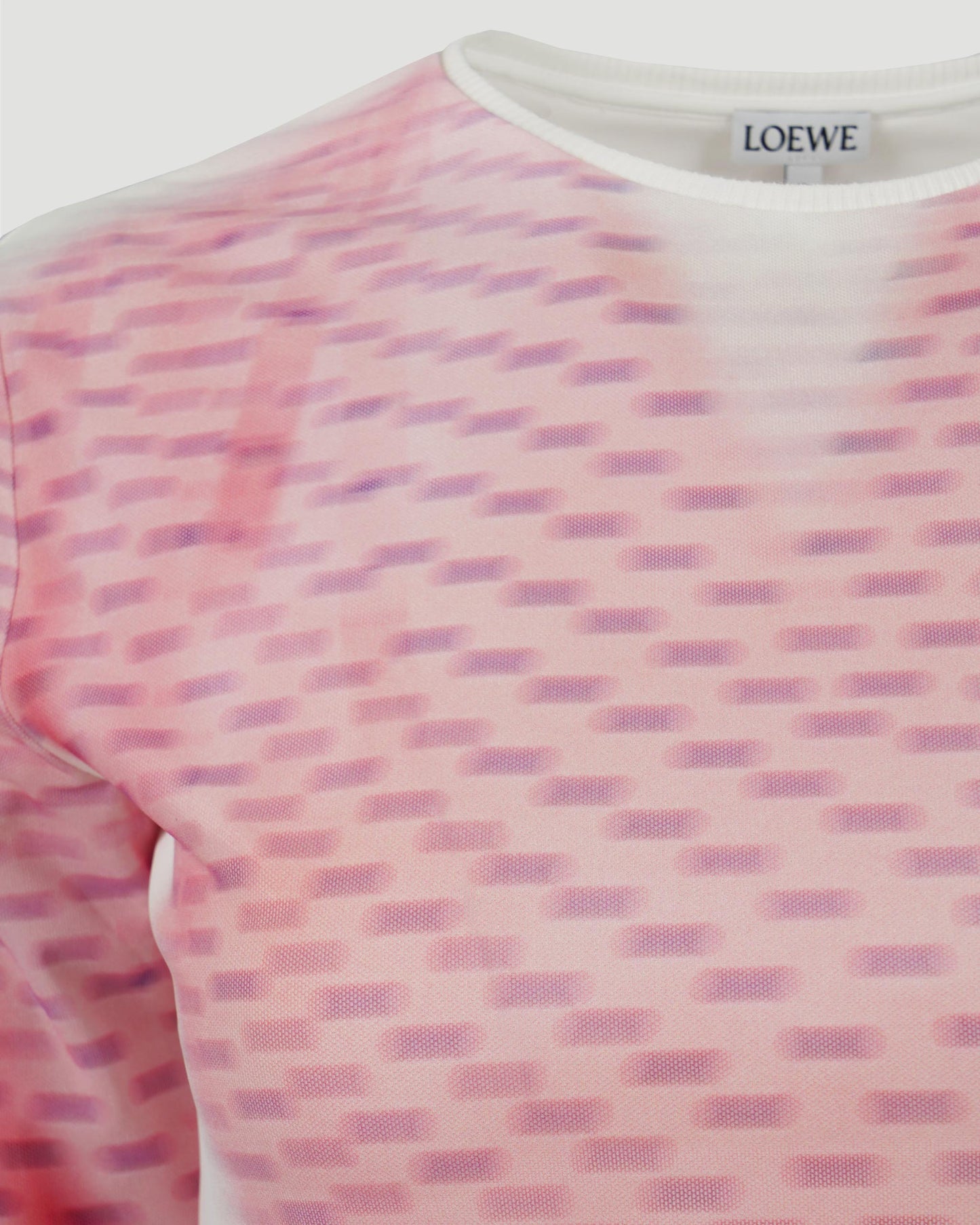 Short sleeve top in mesh