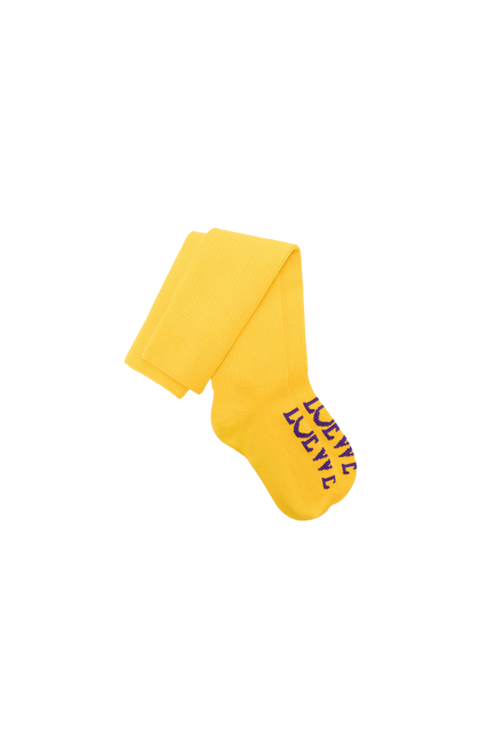 Wool Socks in Yellow