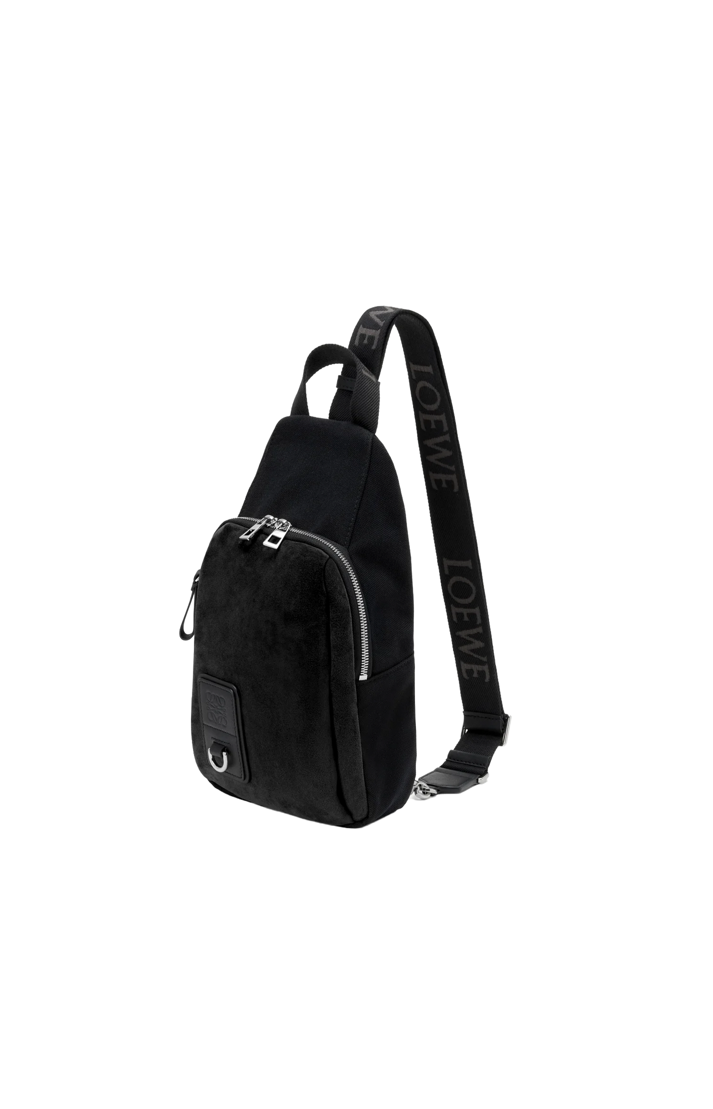 Flex sling in canvas and suede