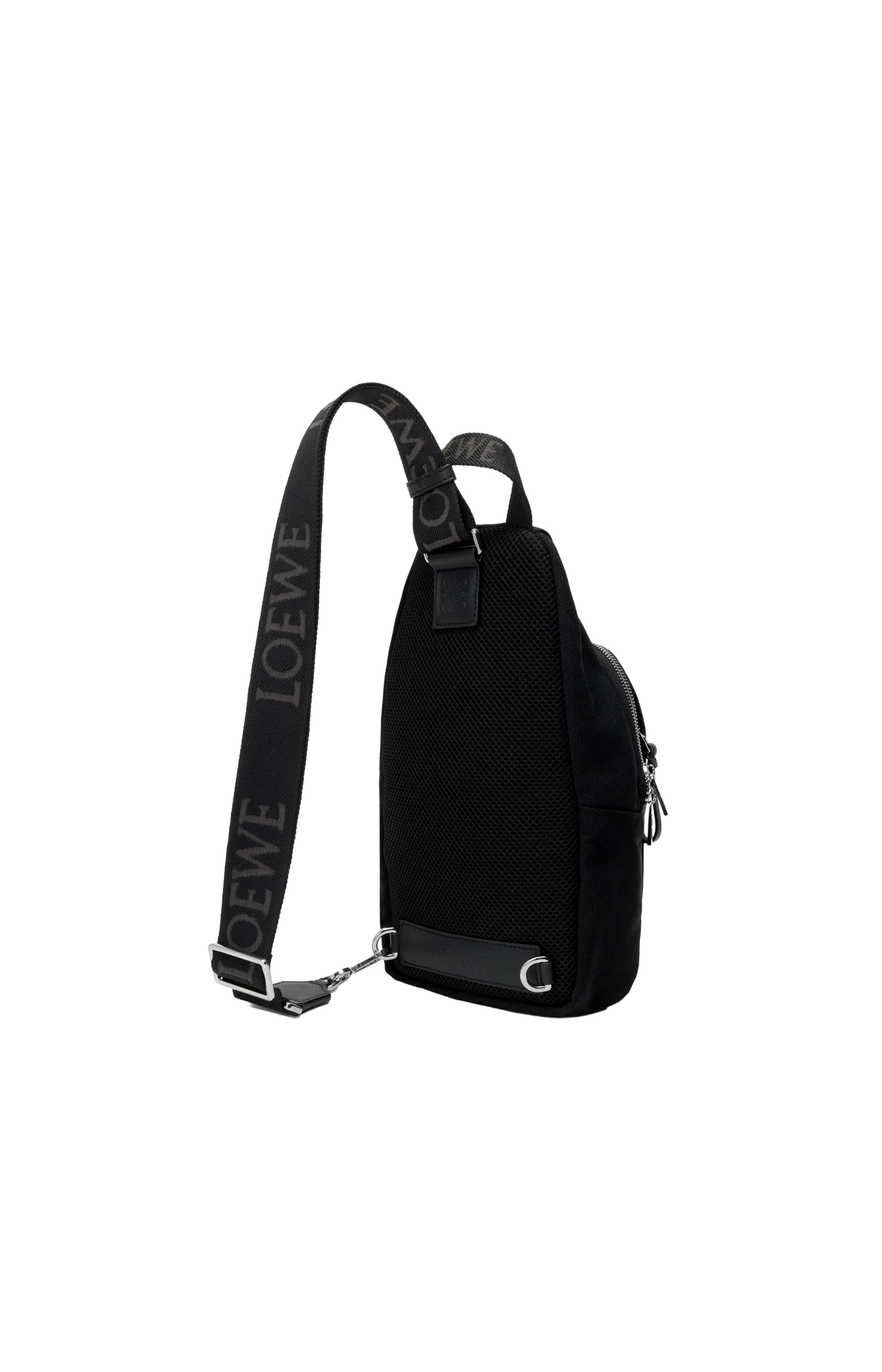 Flex sling in canvas and suede