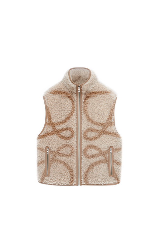 Vest in Wool Blend