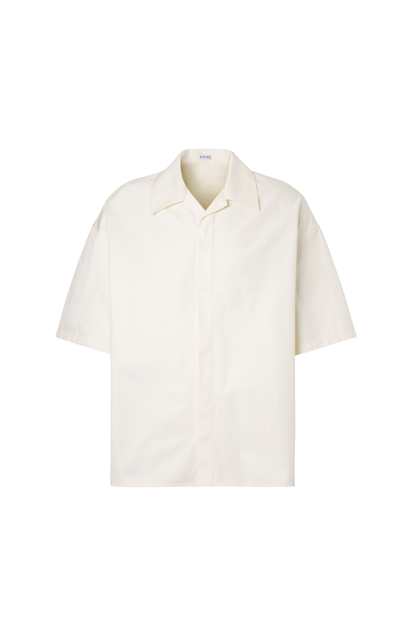 White shirt on a white background