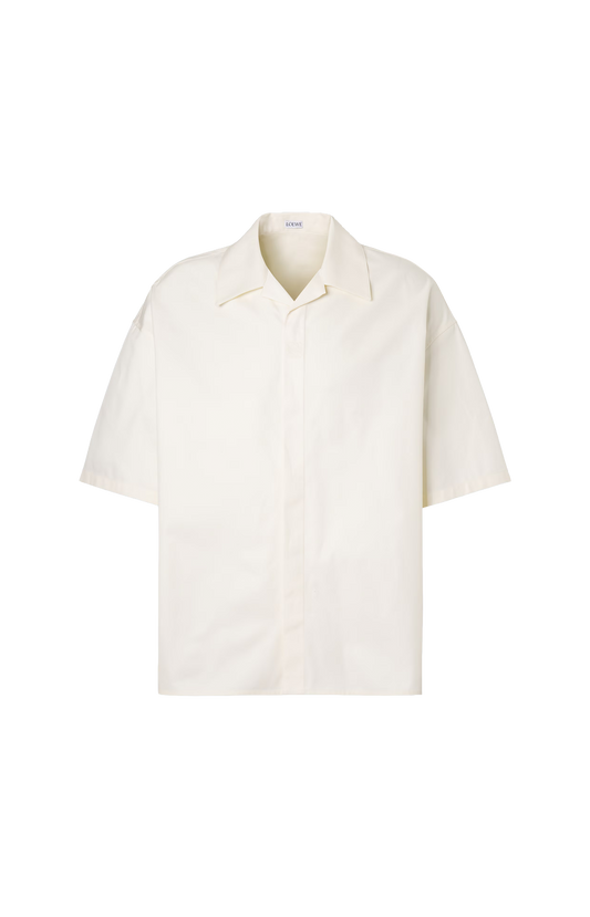 White shirt on a white background