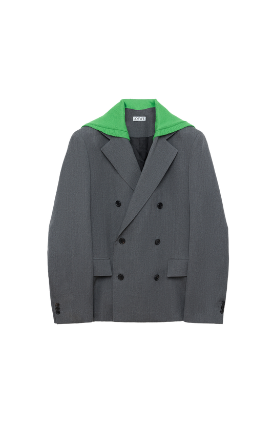 Wool Jacket in Grey
