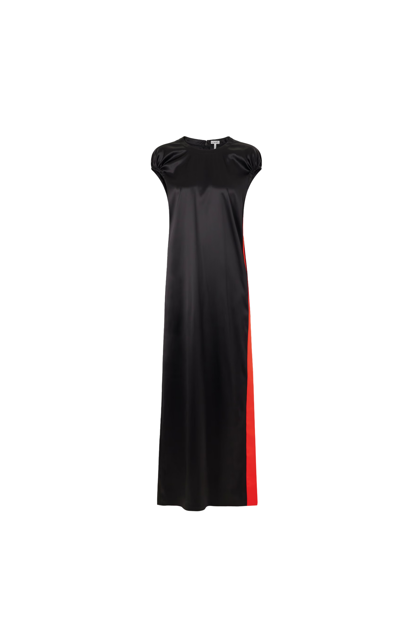 Dress in stretch silk