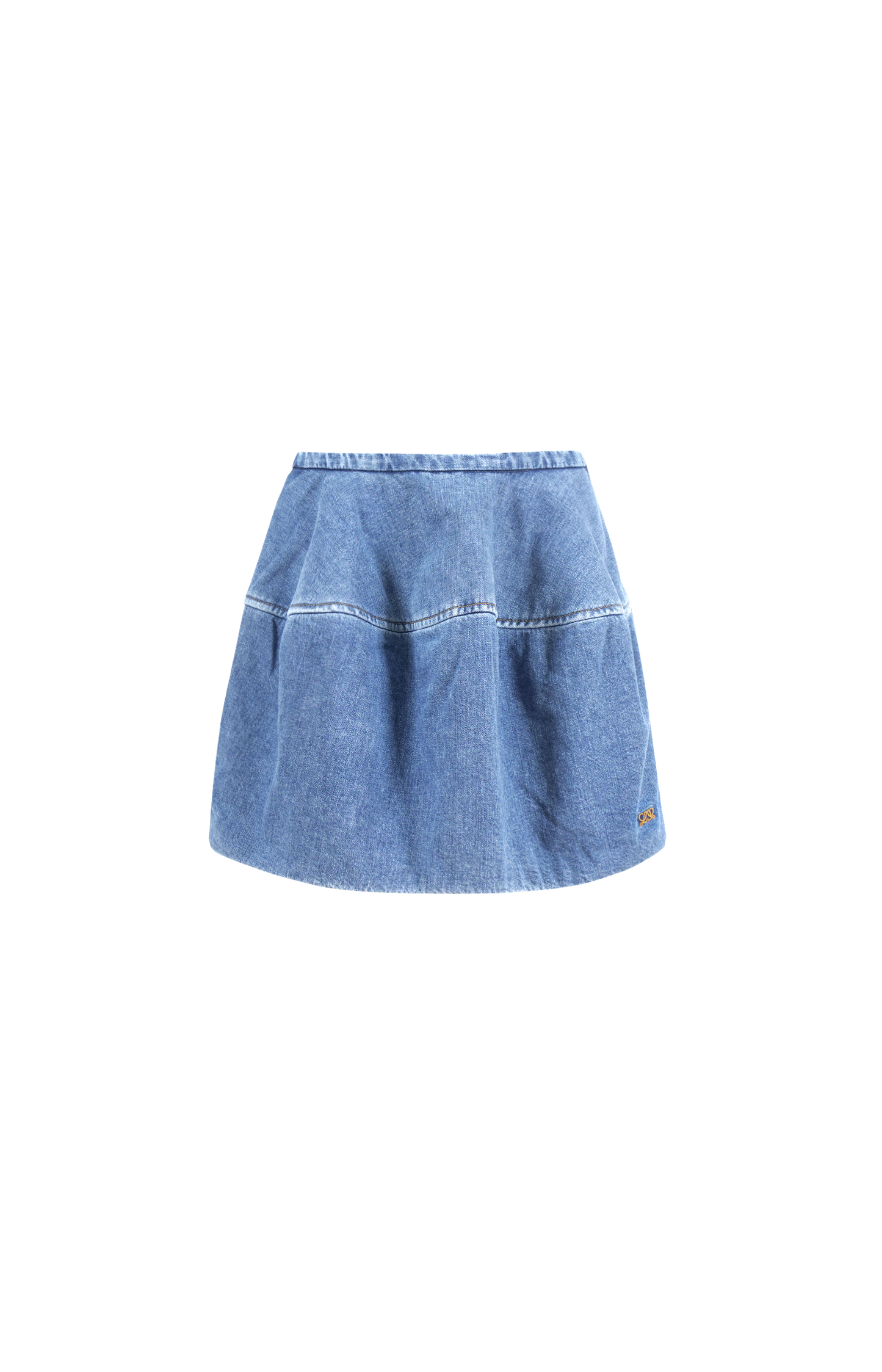 Loewe Blue Balloon Skirt in Denim