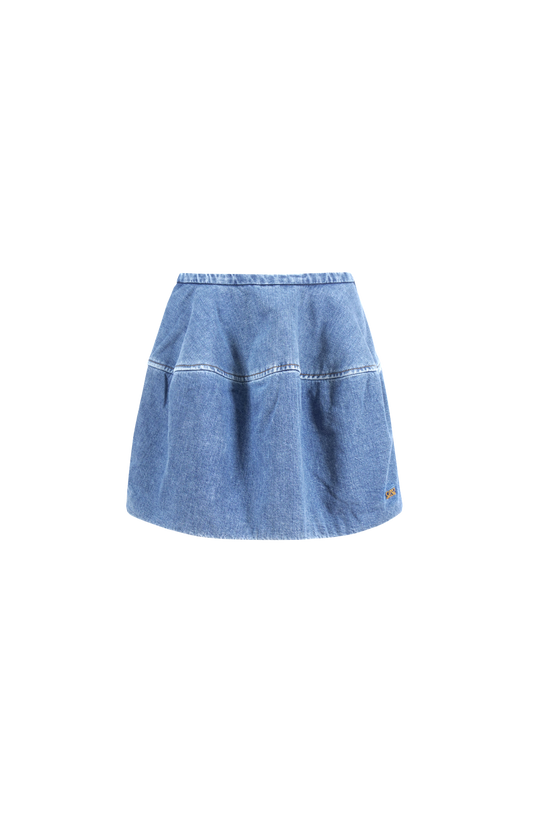 Loewe Blue Balloon Skirt in Denim