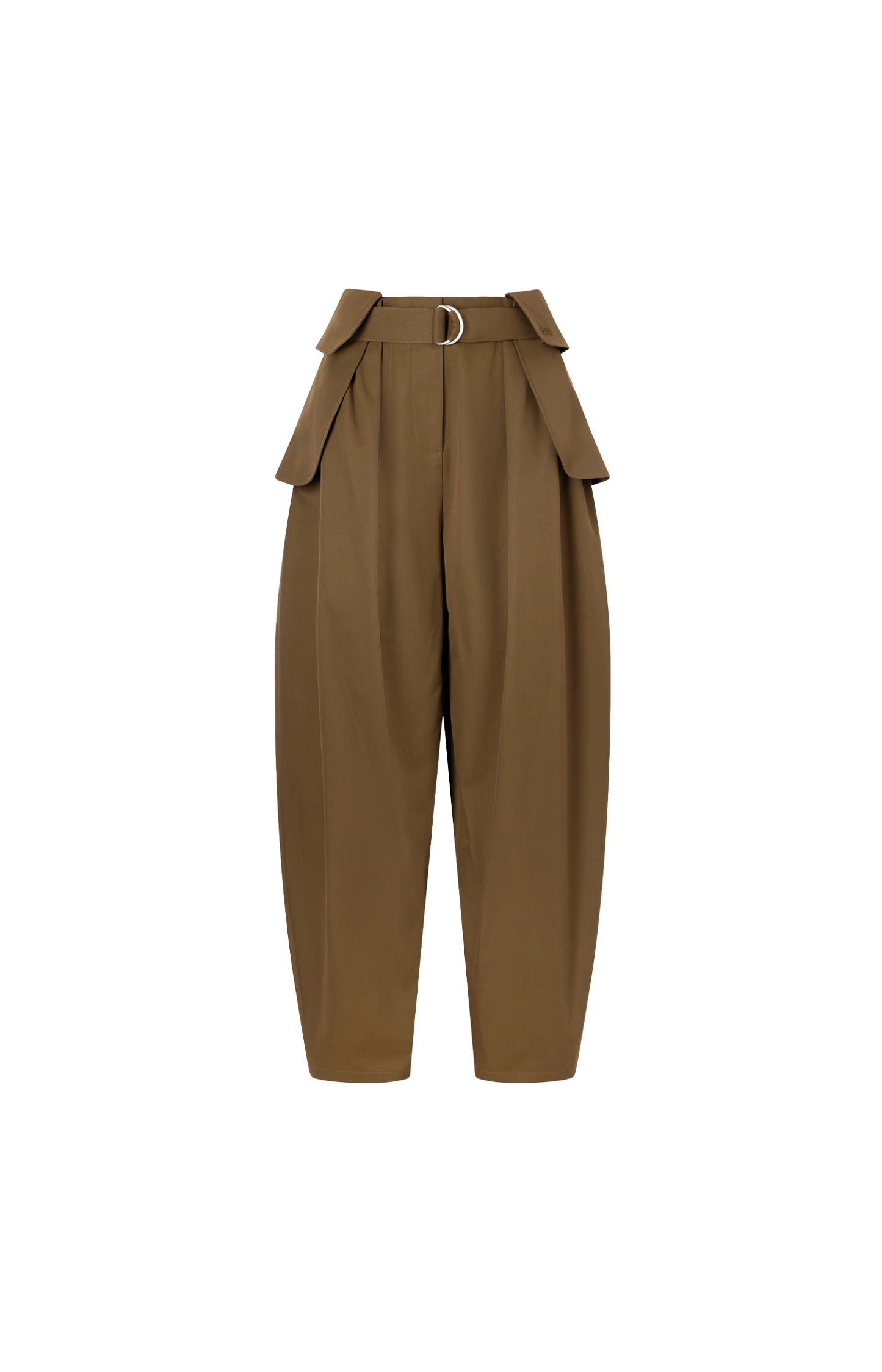 Cargo Trousers in Cotton and Silk