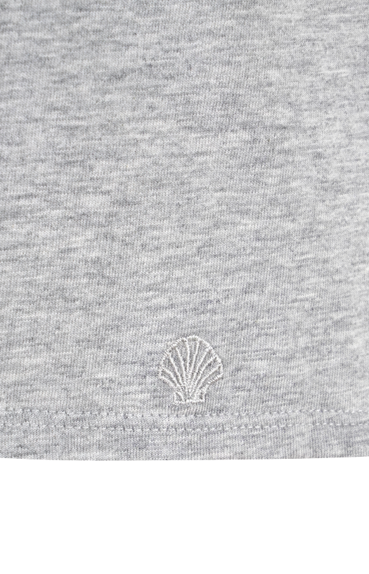Basiluzzo LDS Boxy fit T-shirt in Grey