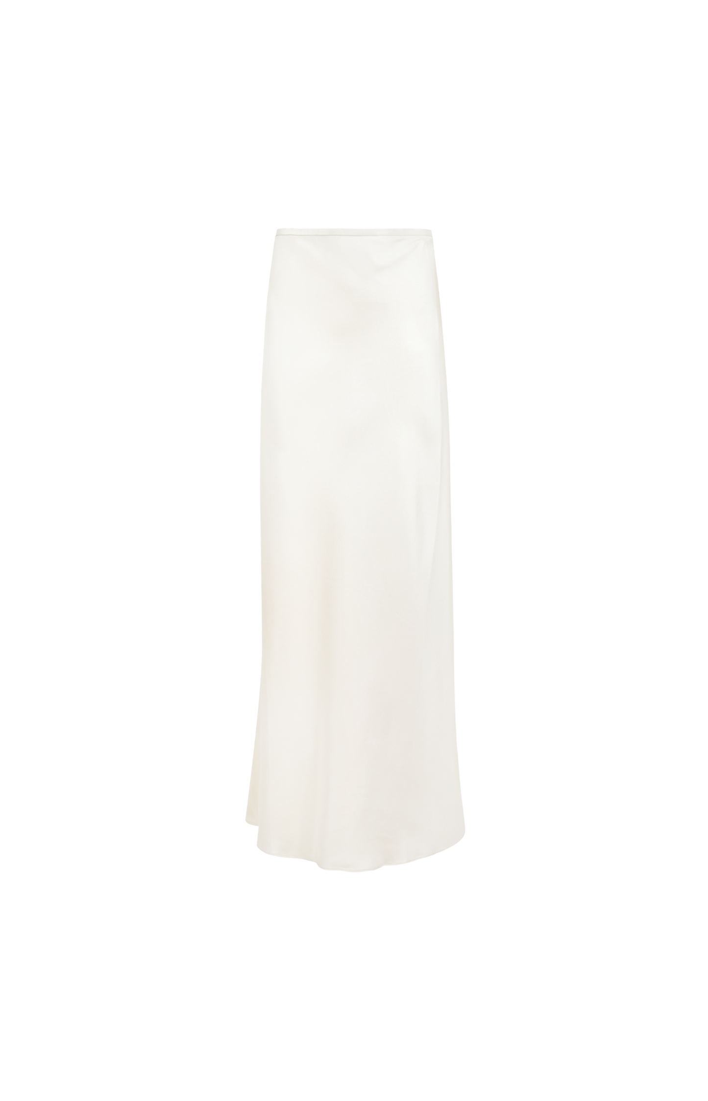 Eli Silk Twill Maxi Skirt