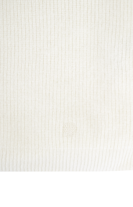 Loulou de Saison Larry Wool Blend Snood in Ivory — product photo 2