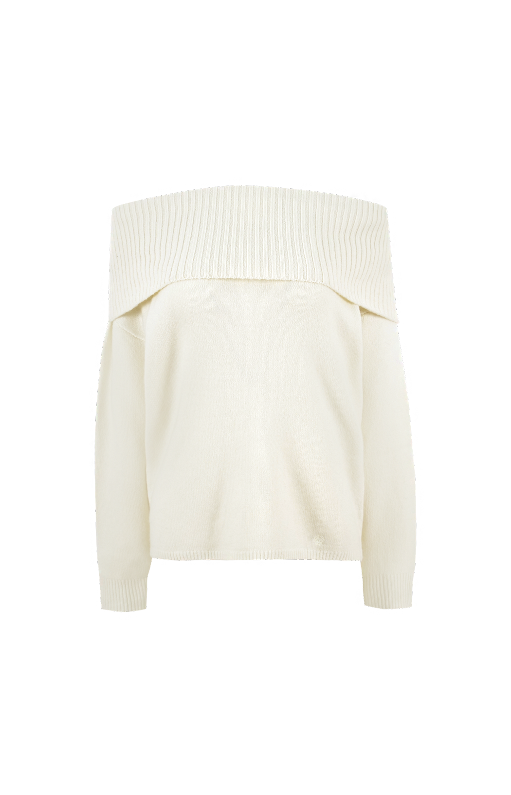 Sibyl Off the Shoulder Sweater in Ivory