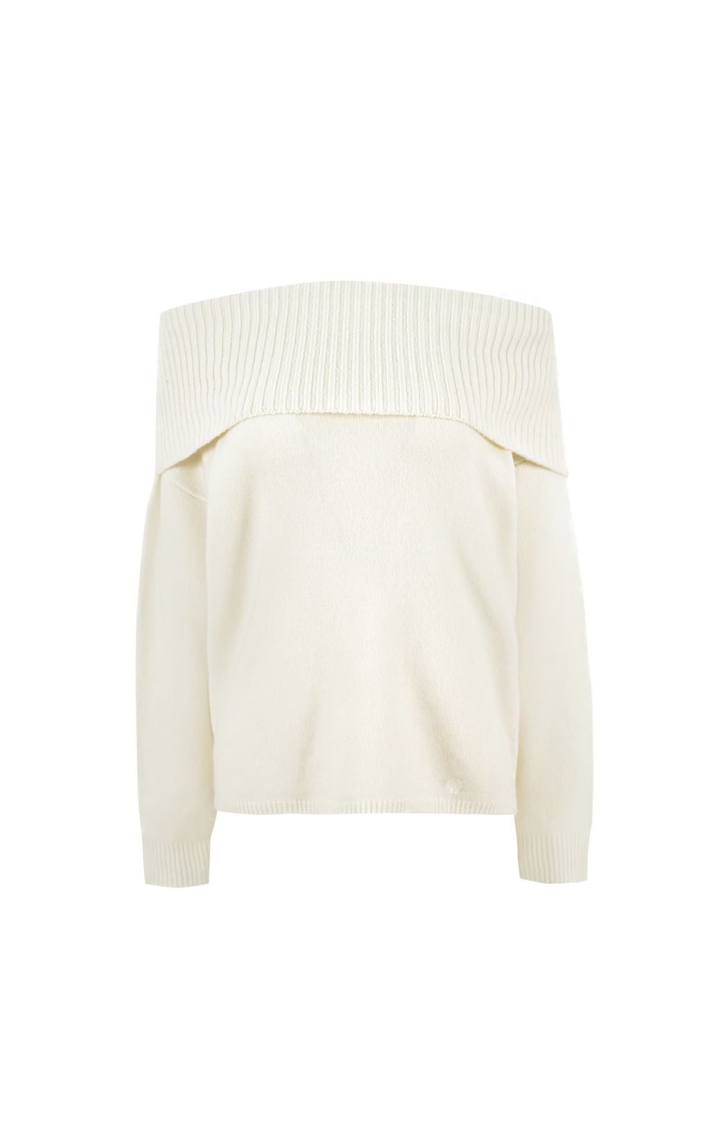 Sibyl Off the Shoulder Sweater in Ivory