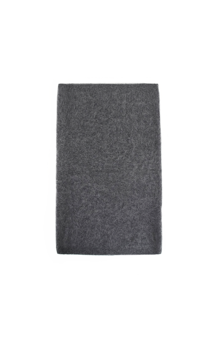 Larry Wool Blend Snood in Anthracite