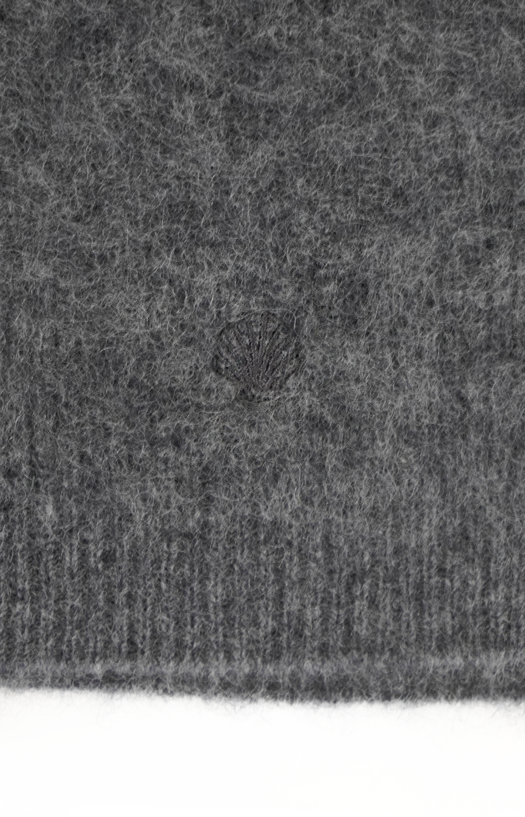 Larry Wool Blend Snood in Anthracite