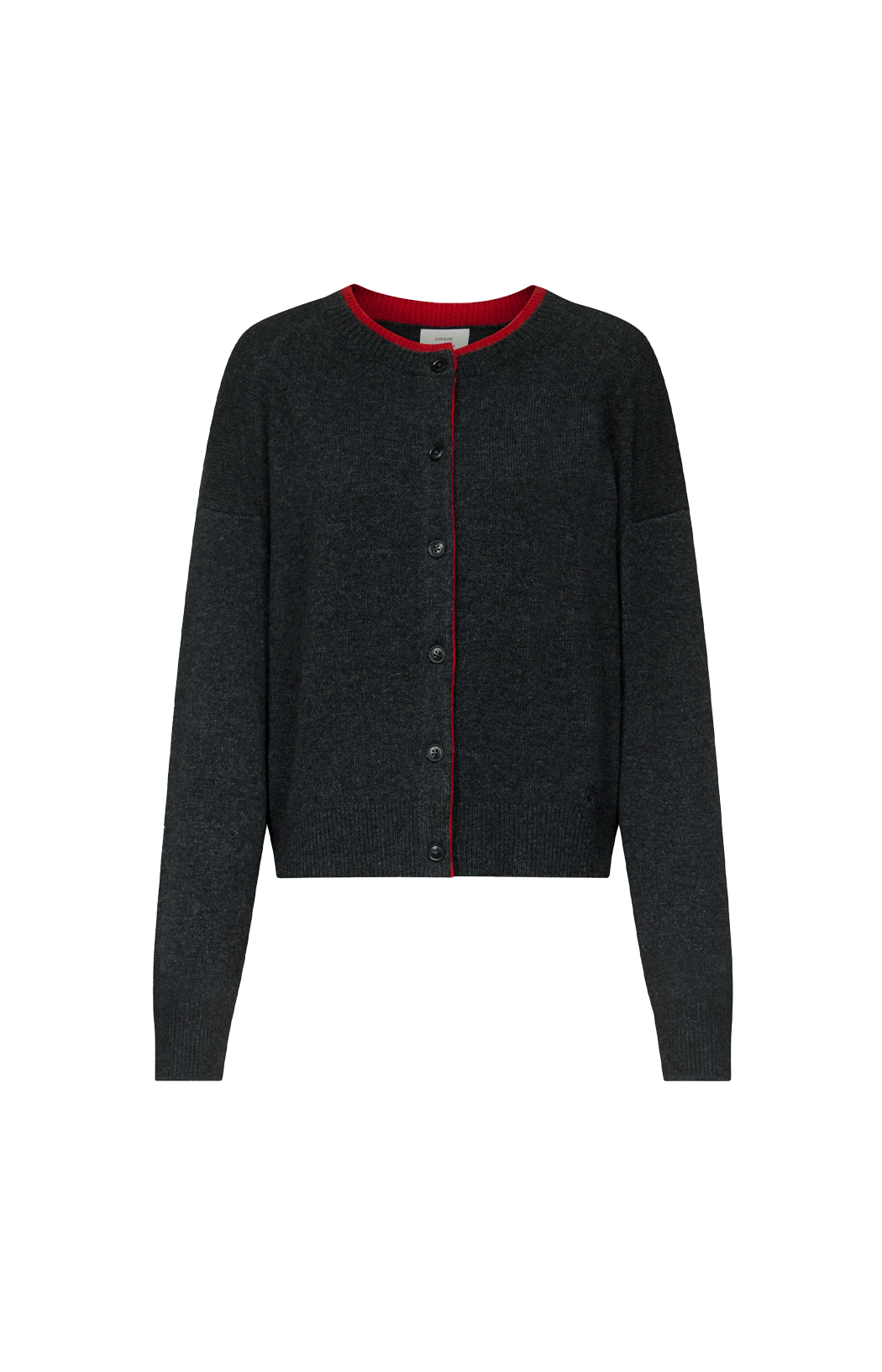 Nicola Bicolor Cashmere Cardigan
