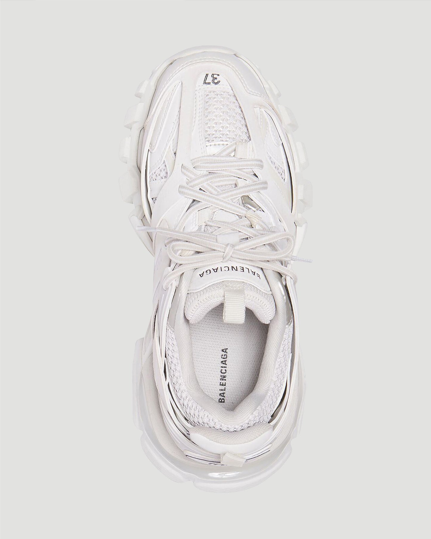 TRACK SNEAKERS IN WHITE