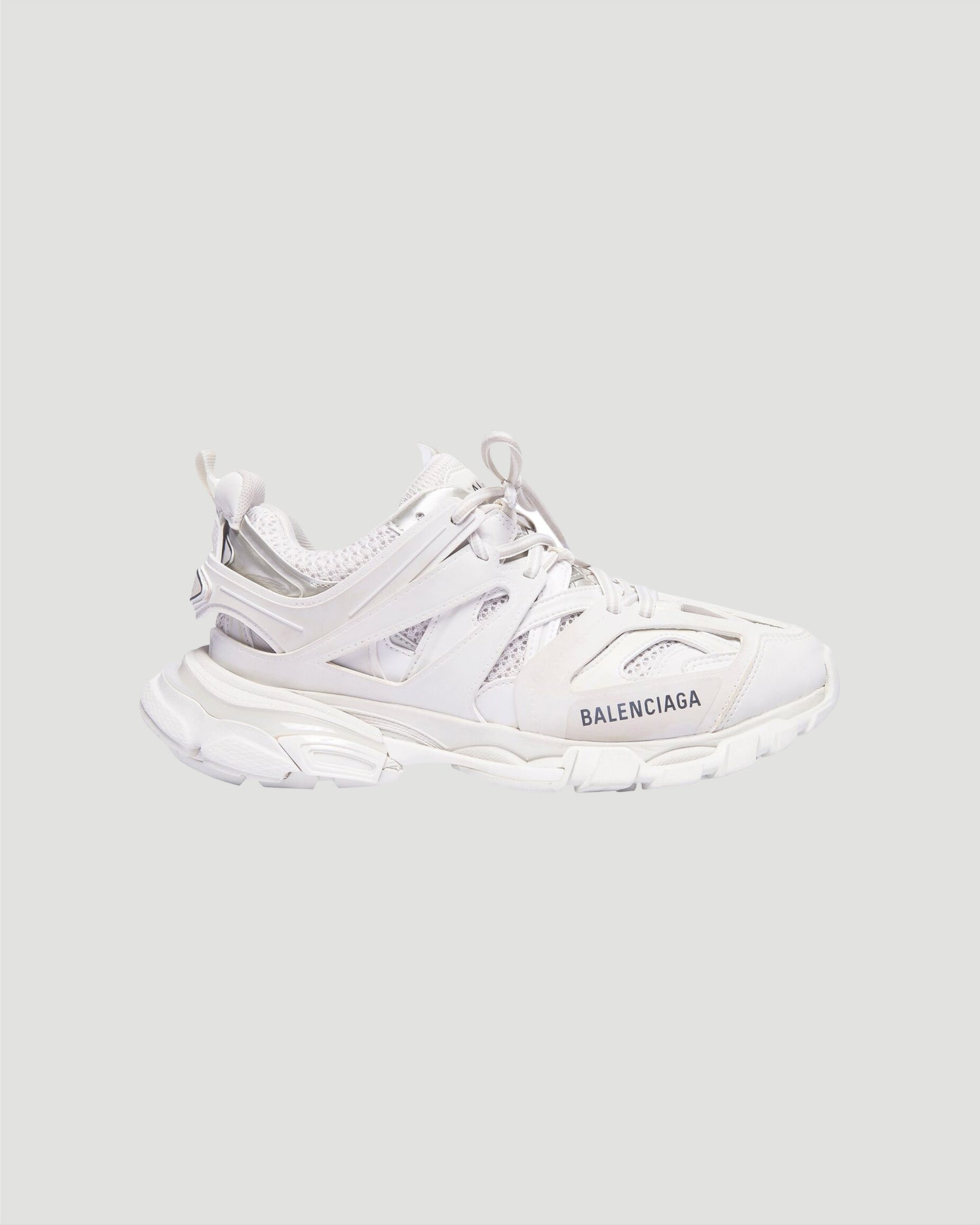 TRACK SNEAKERS IN WHITE
