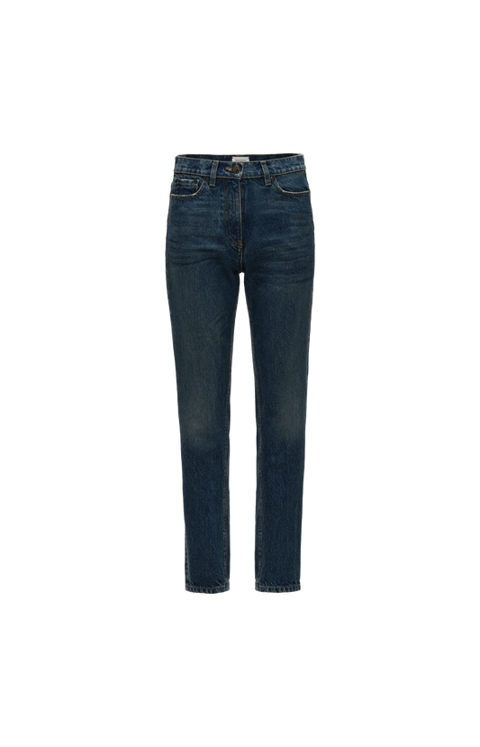 Slim Straight Jeans in Blue