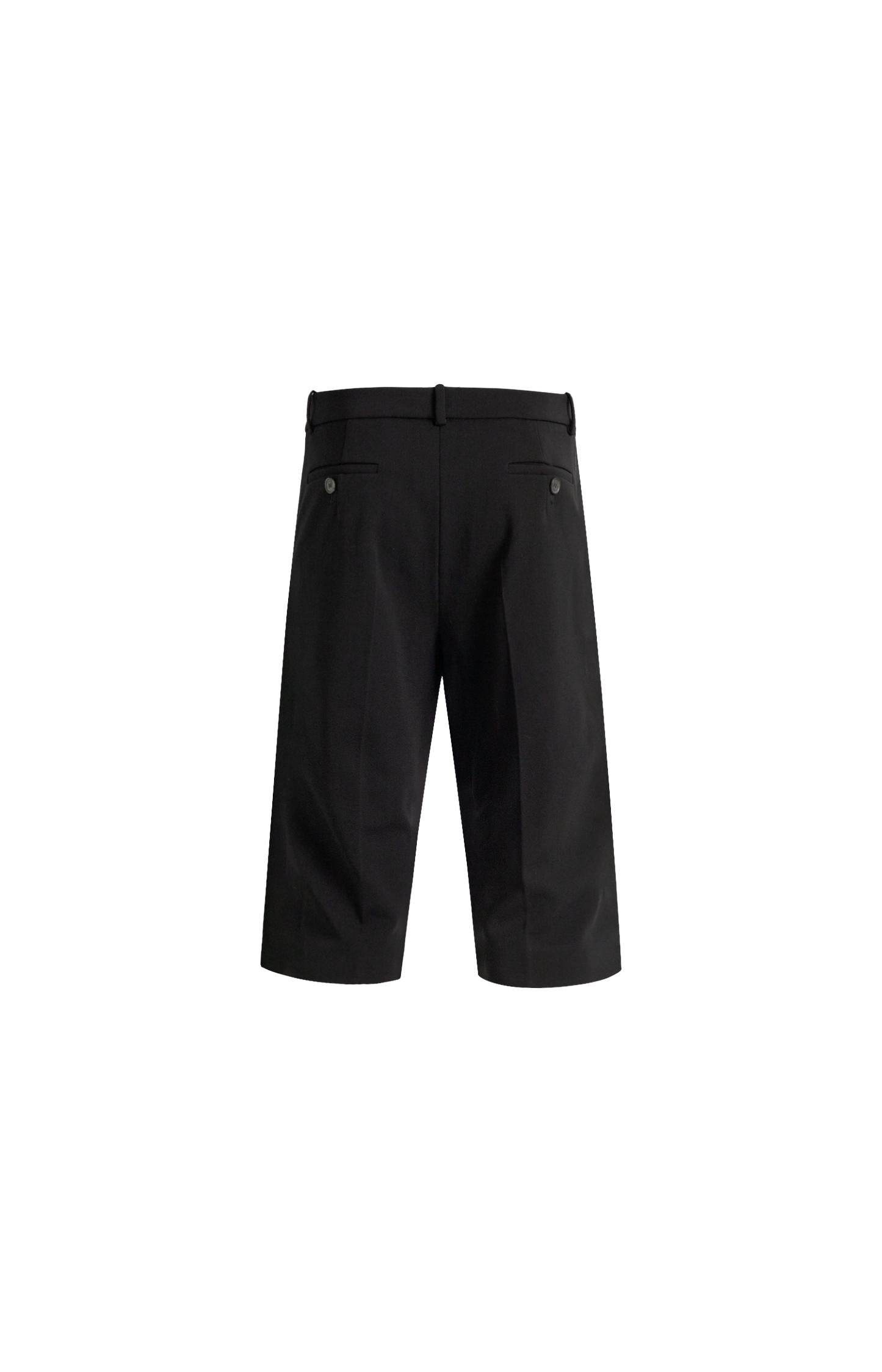 Tailored Knee-Length Fitted Pants