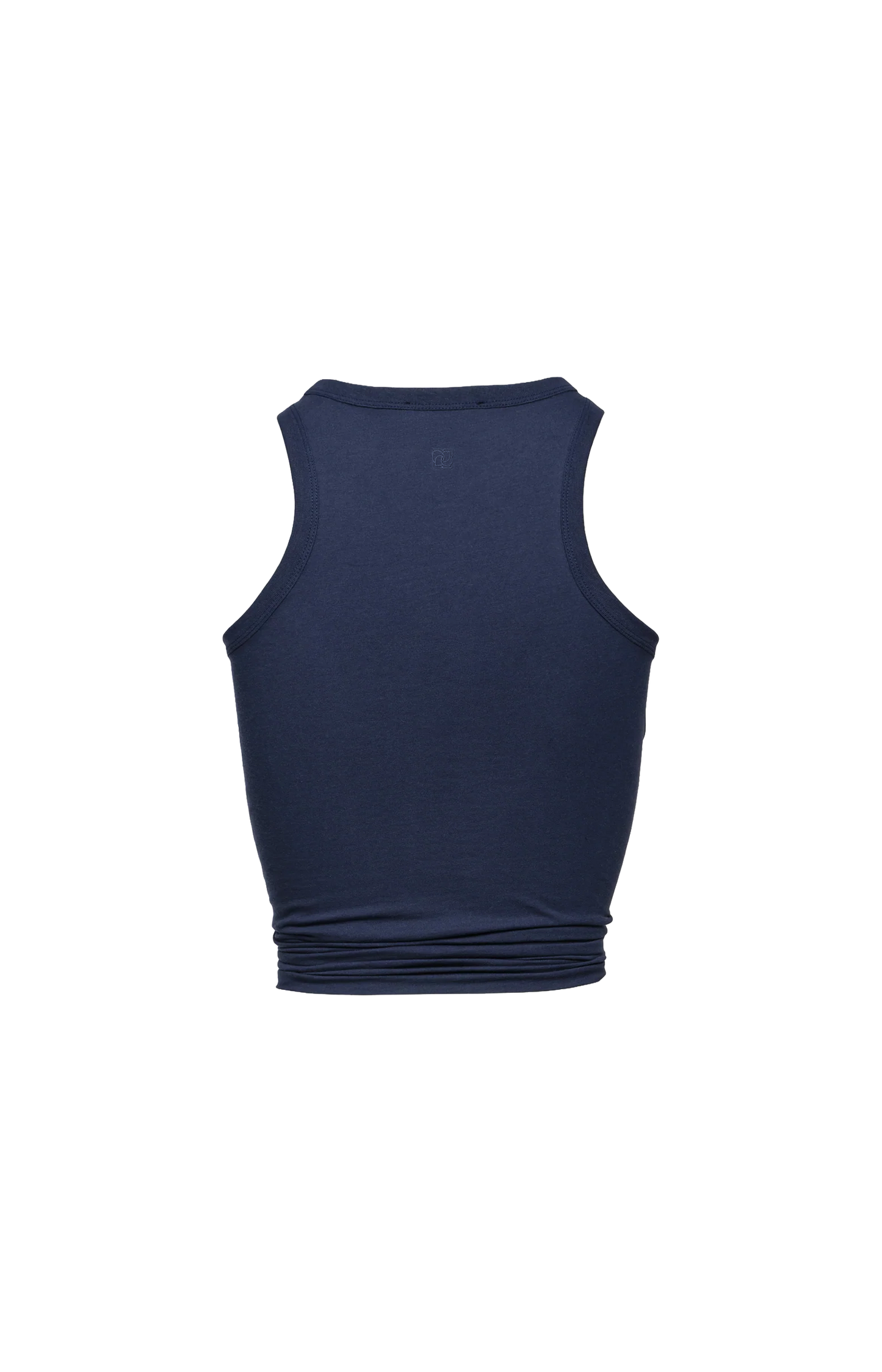 Knotted Tank Top in Navy
