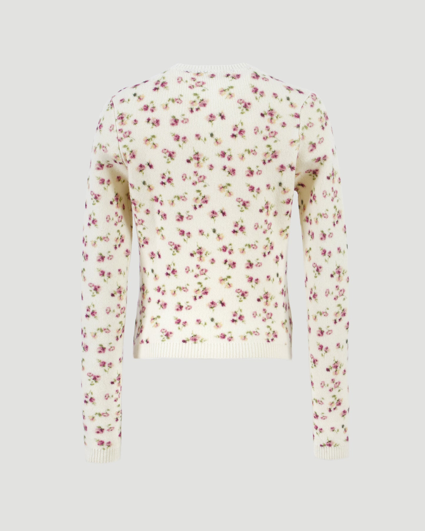 Floral Cardigan in Cream