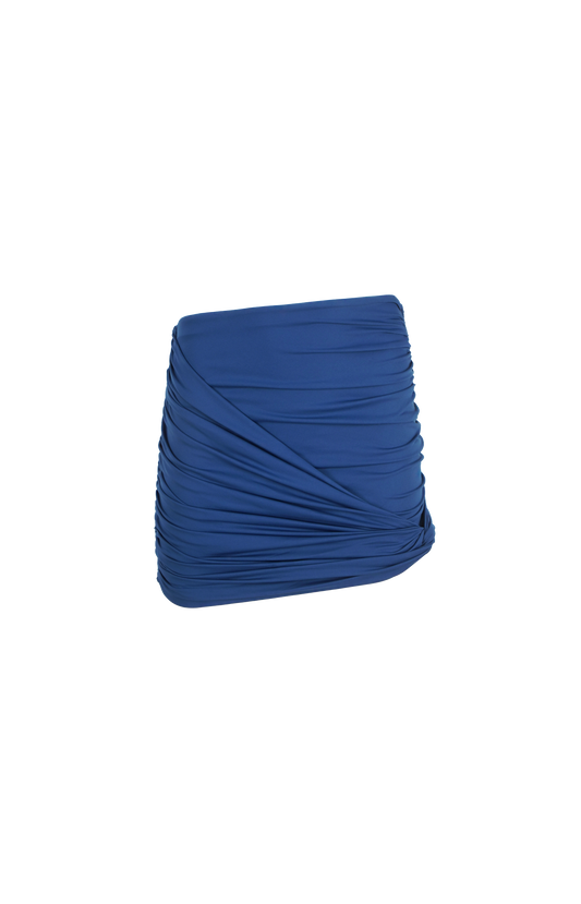 Draped Swim Skirt